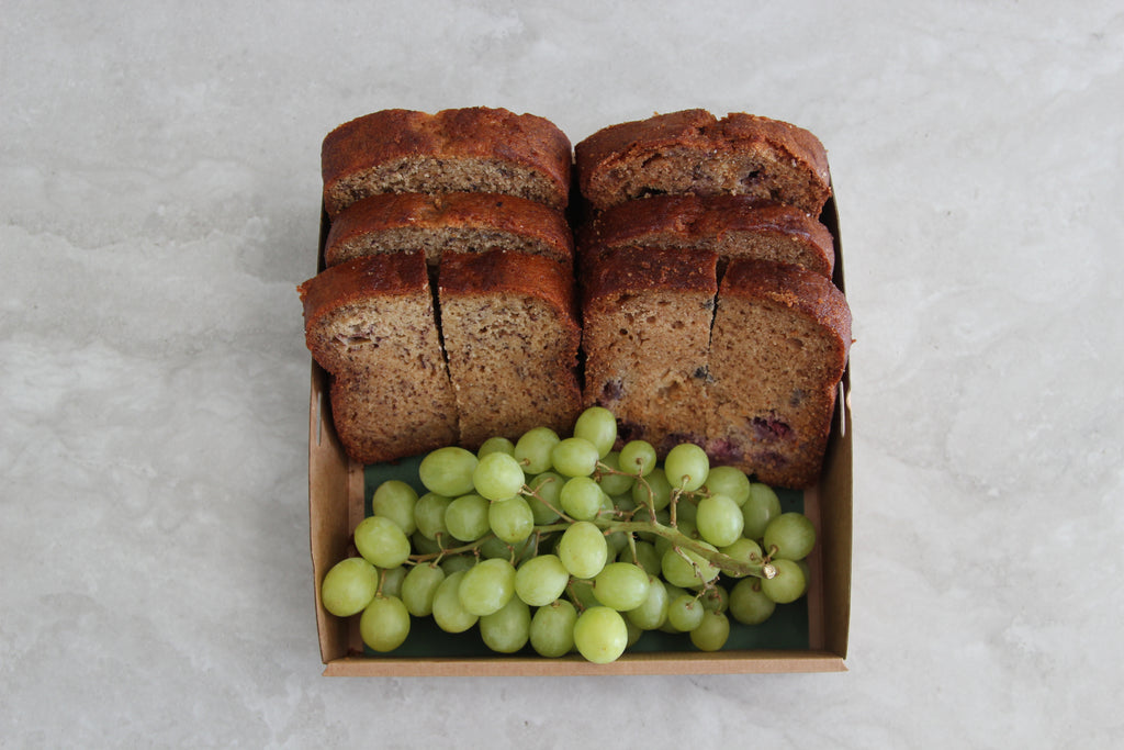 Banana Bread/Pear Raspberry Bread Box